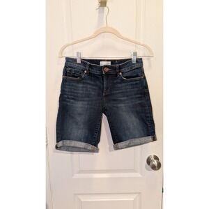 LOFT Dark Wash‎ Bermuda Shorts Women 0/25